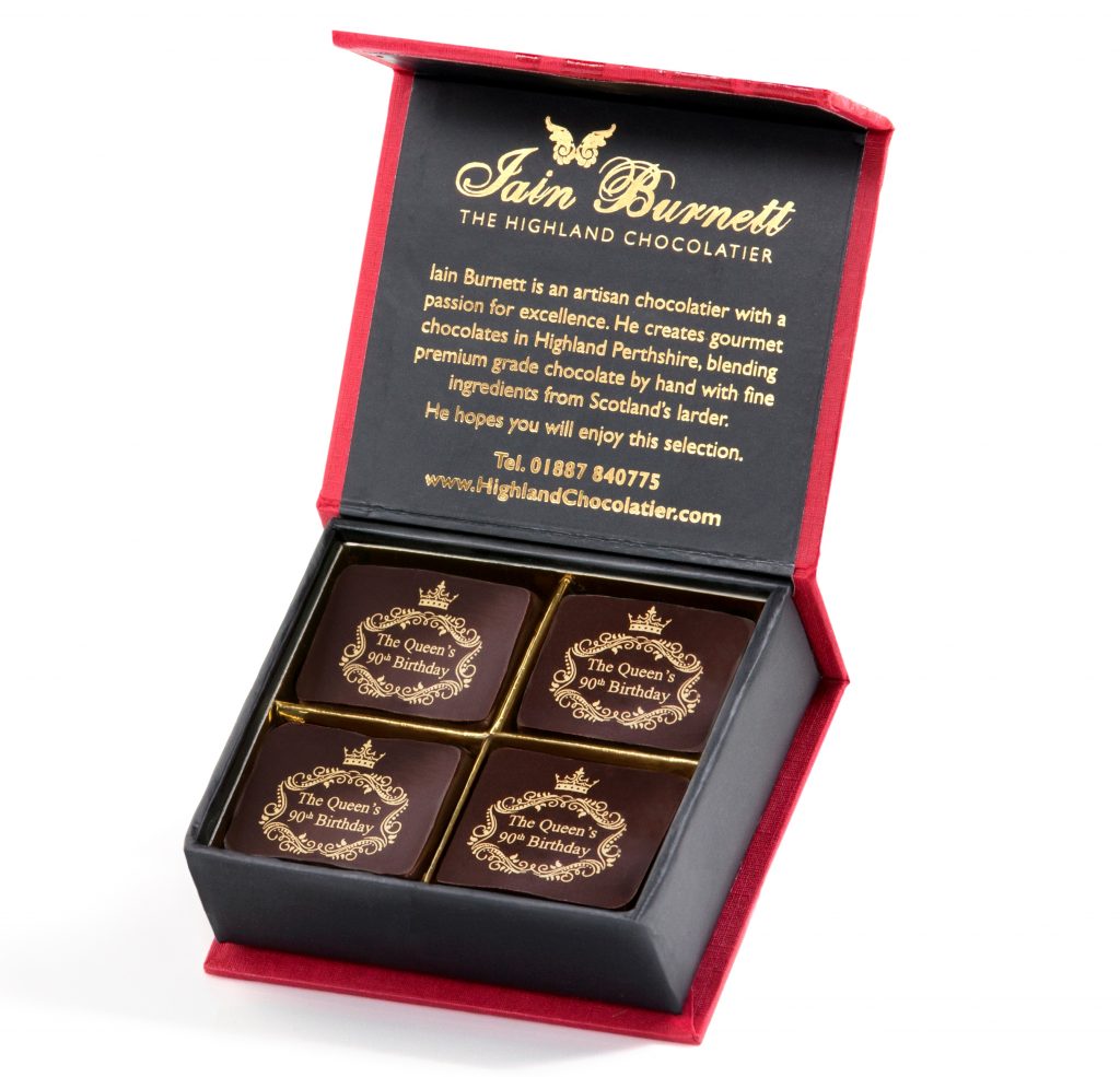 All Queens 90th Truffle 4 Box