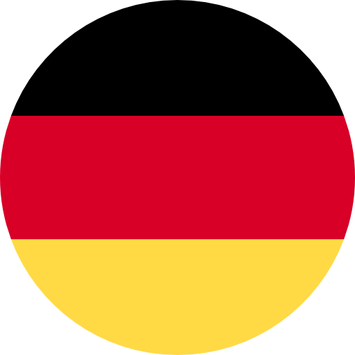 round flag representing a blackcurrant country association in the IBA : Germany