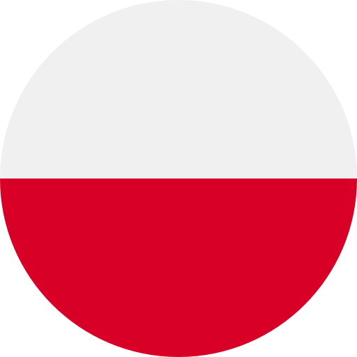 round flag representing a blackcurrant country association in the IBA : Poland