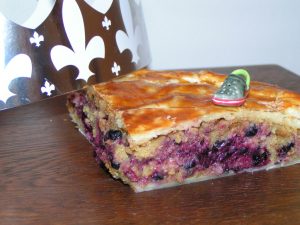 blackcurrant galette des rois