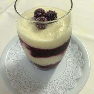 BLACKCURRANT TIRAMISU