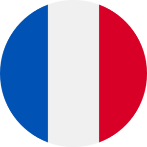 French flag round