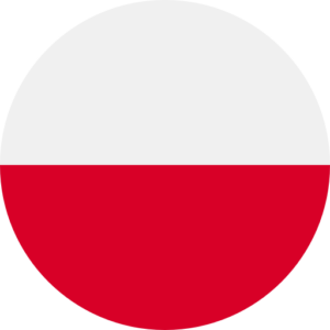 polish flag round